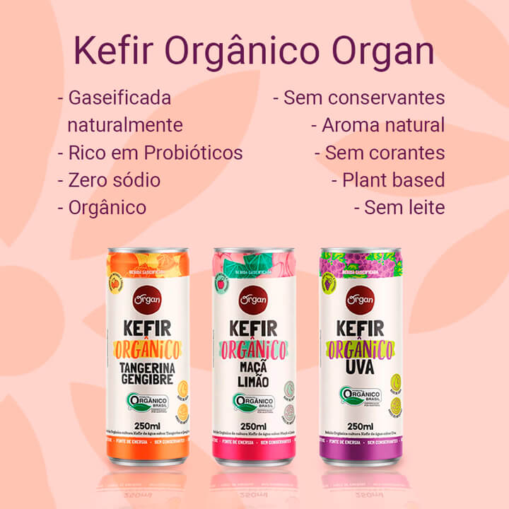 banner kefir organ ponto verde orgânicos